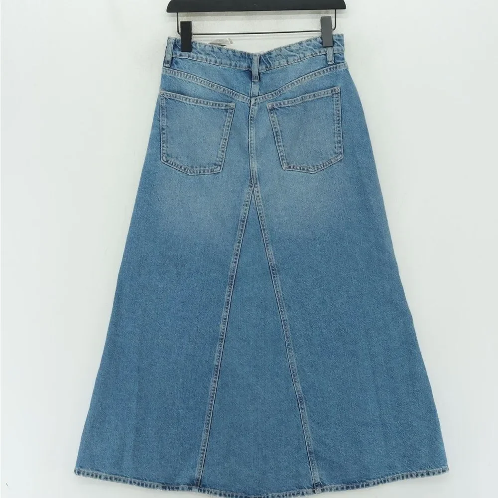 NWOT ZARA Denim Skirt - Picture 4 of 4